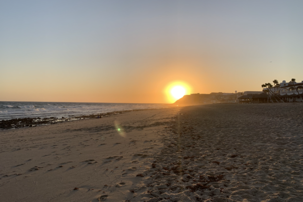 beach sunset